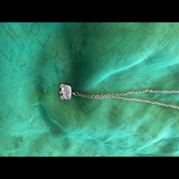 Gold Pendant Elephant Necklace 🐘 - Picture 3 of 3